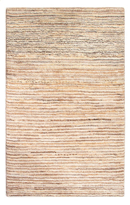 Tapis Gabbeh - Persan - 92 x 60 cm - beige clair