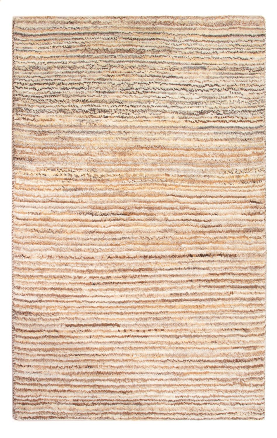 Tapis Gabbeh - Persan - 92 x 60 cm - beige clair
