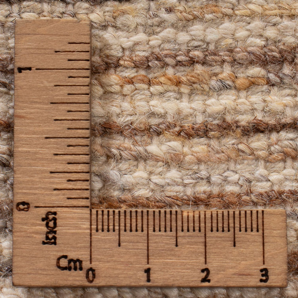 Tapis Gabbeh - Persan - 93 x 60 cm - beige clair