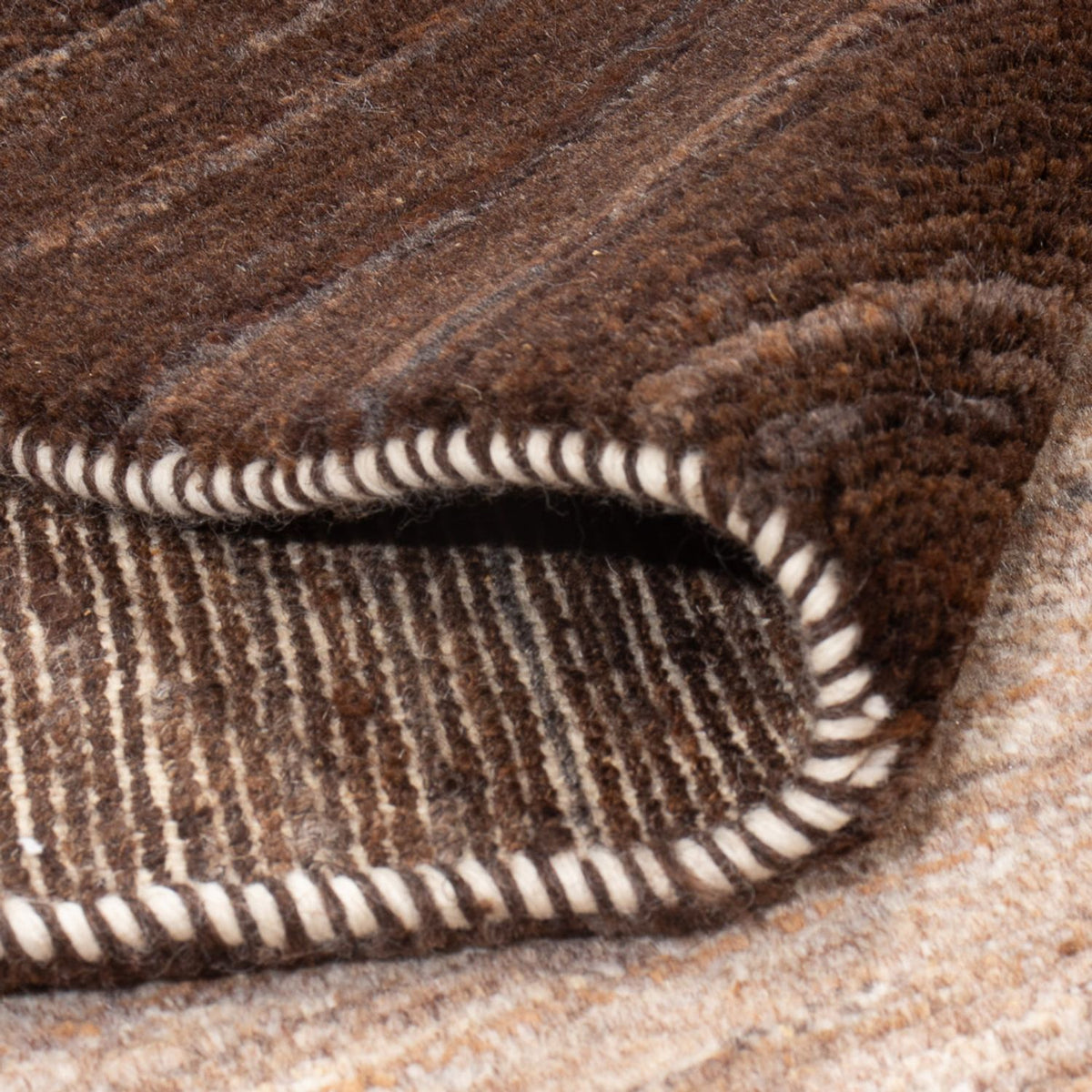 Tapis de couloir Tapis Gabbeh - Persan - 500 x 103 cm - naturel