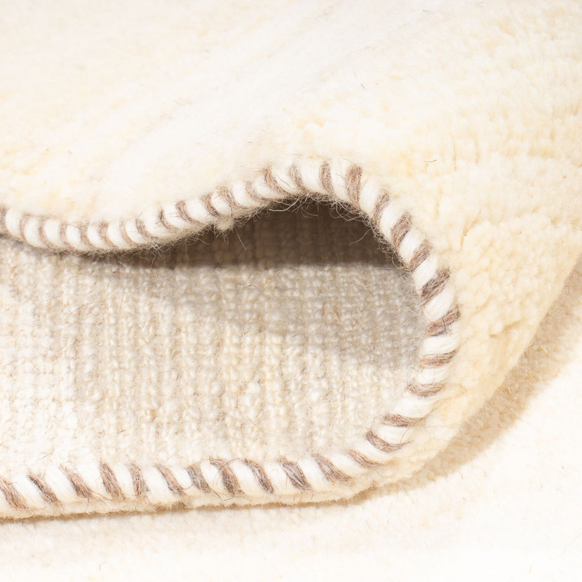 Tapis Gabbeh - Persan - 194 x 152 cm - beige