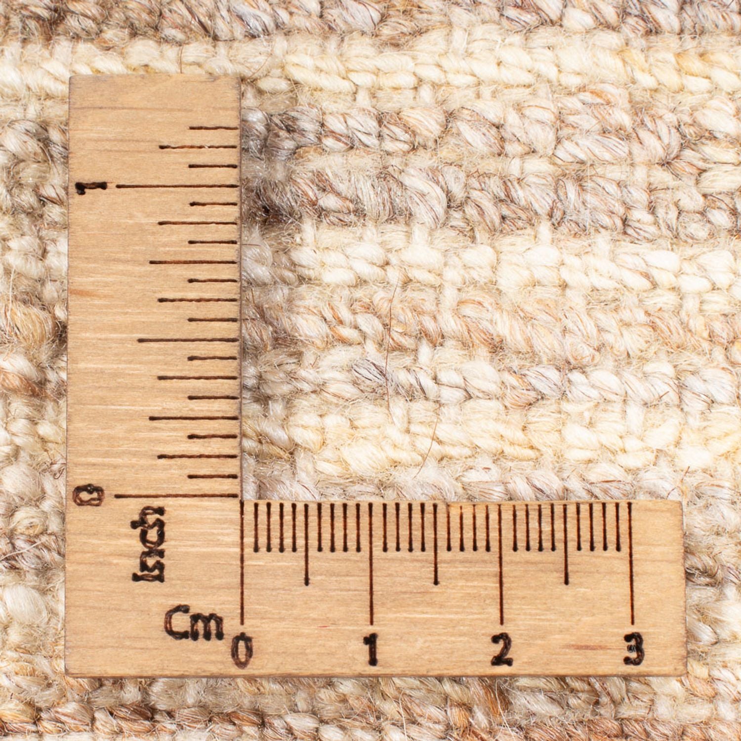 Tapis Gabbeh - Persan - 147 x 103 cm - beige foncé