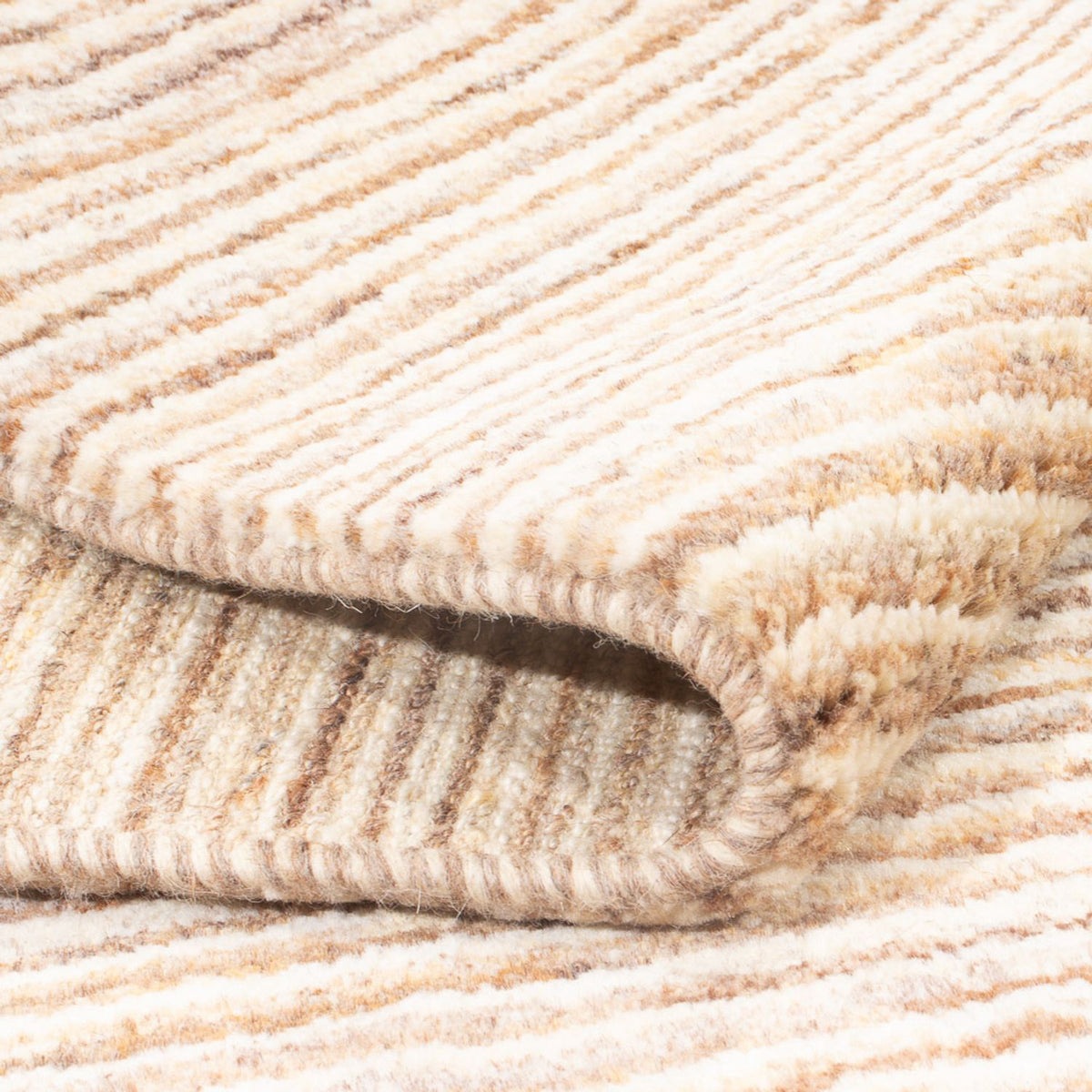 Tapis Gabbeh - Persan - 142 x 96 cm - beige clair