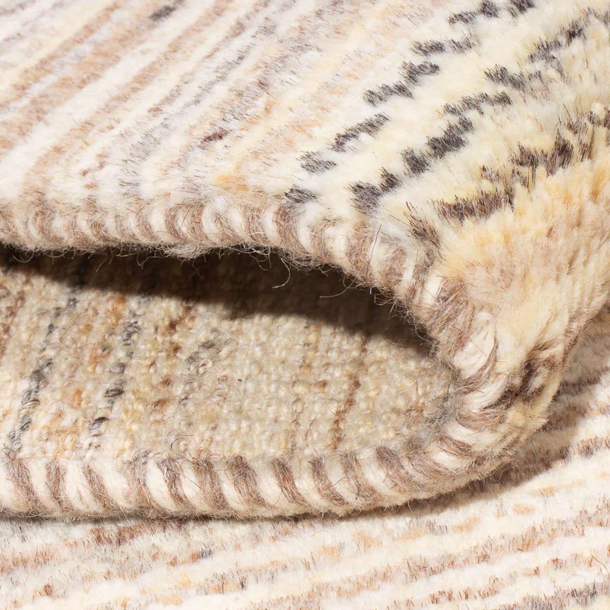 Tapis Gabbeh - Persan - 95 x 60 cm - beige clair