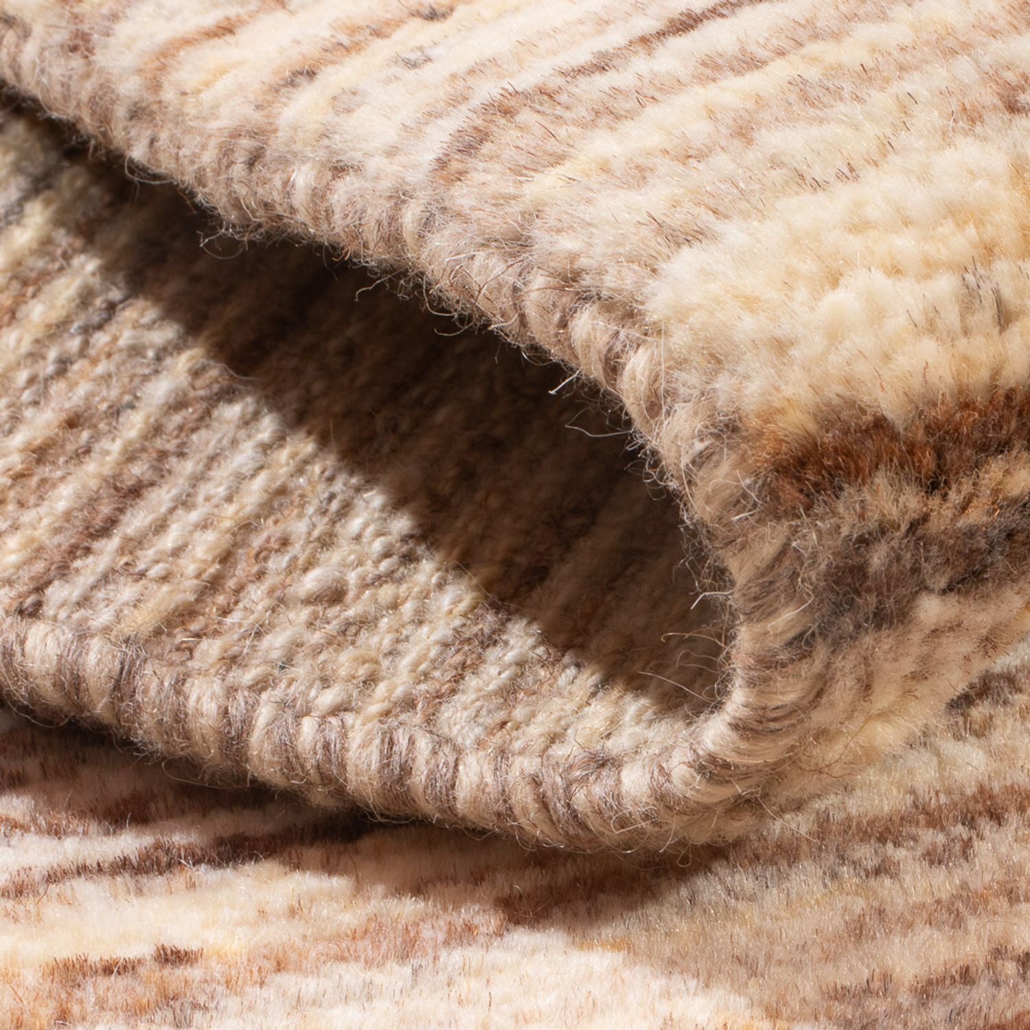 Tapis Gabbeh - Persan - 96 x 58 cm - beige clair