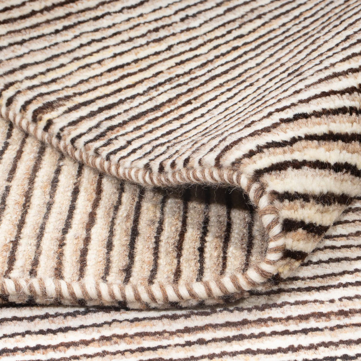 Tapis Gabbeh - Persan - 200 x 150 cm - gris clair