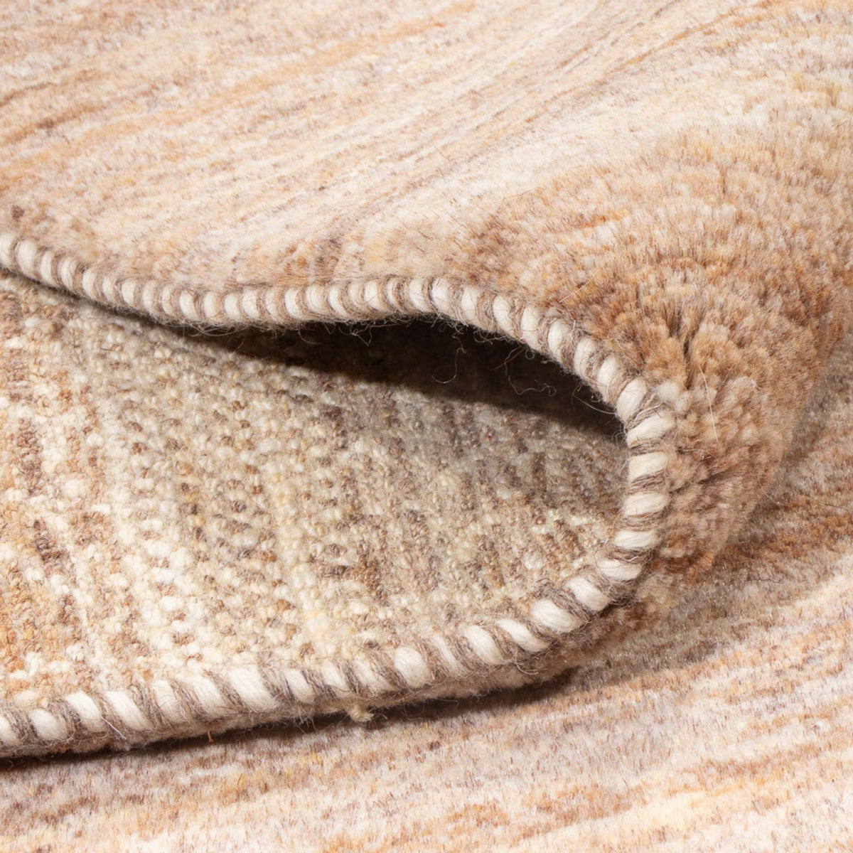 Tapis Gabbeh - Persan - 193 x 155 cm - multicolore