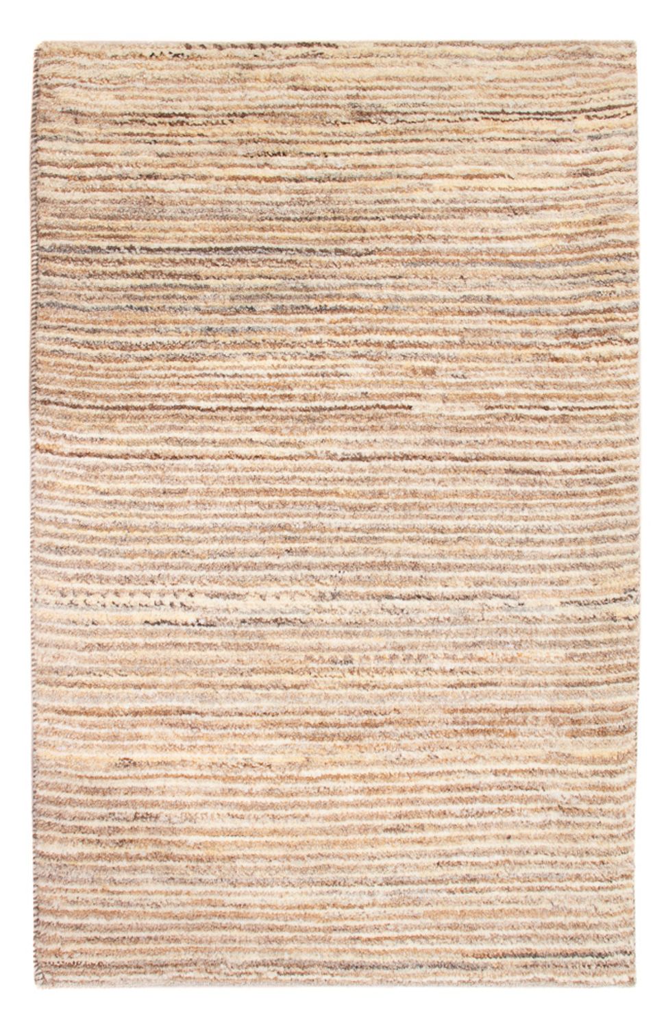 Tapis Gabbeh - Persan - 93 x 61 cm - beige foncé