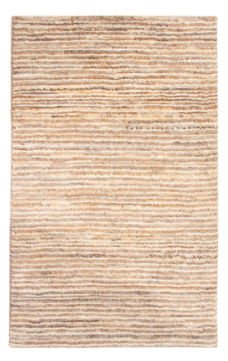 Tapis Gabbeh - Persan - 90 x 58 cm - beige foncé