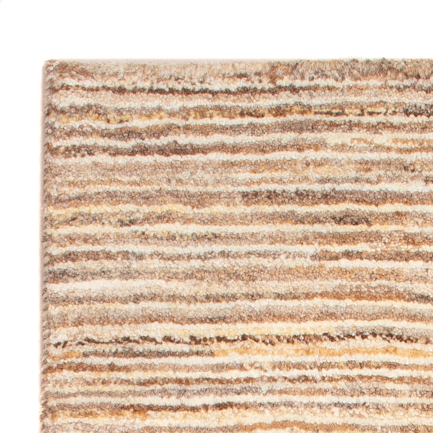 Tapis Gabbeh - Persan - 90 x 58 cm - beige foncé