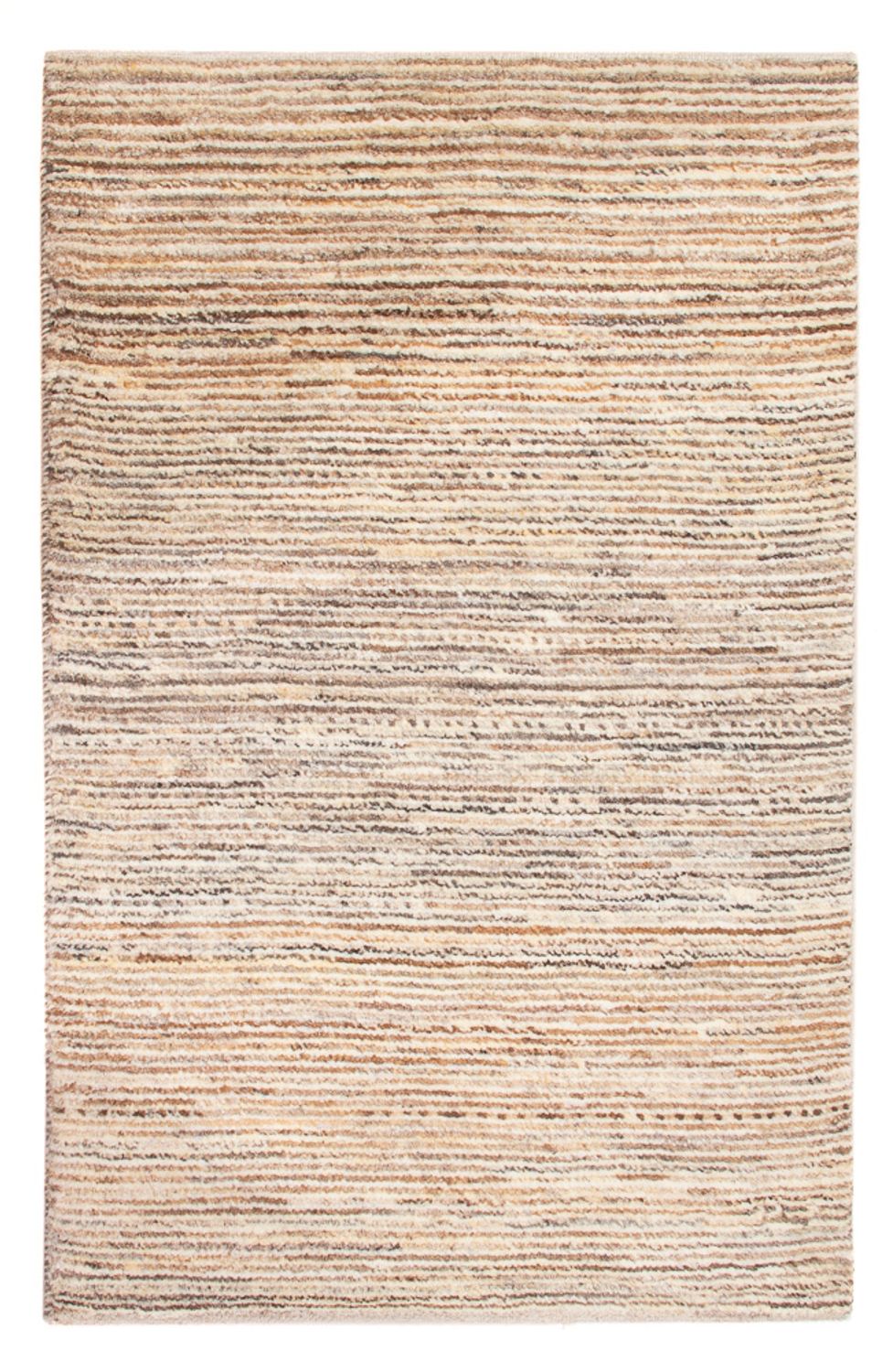 Tapis Gabbeh - Persan - 92 x 61 cm - beige foncé