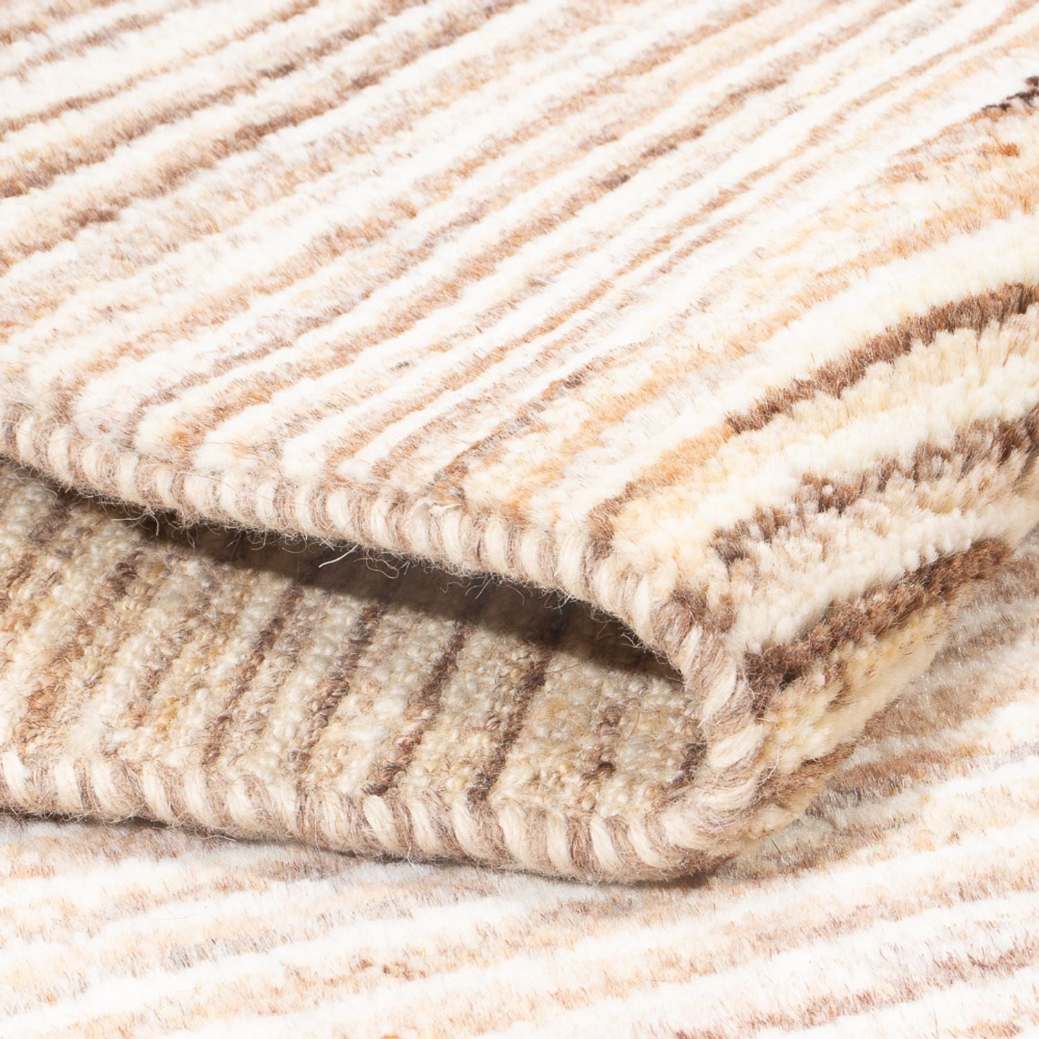 Tapis Gabbeh - Persan - 142 x 98 cm - beige clair