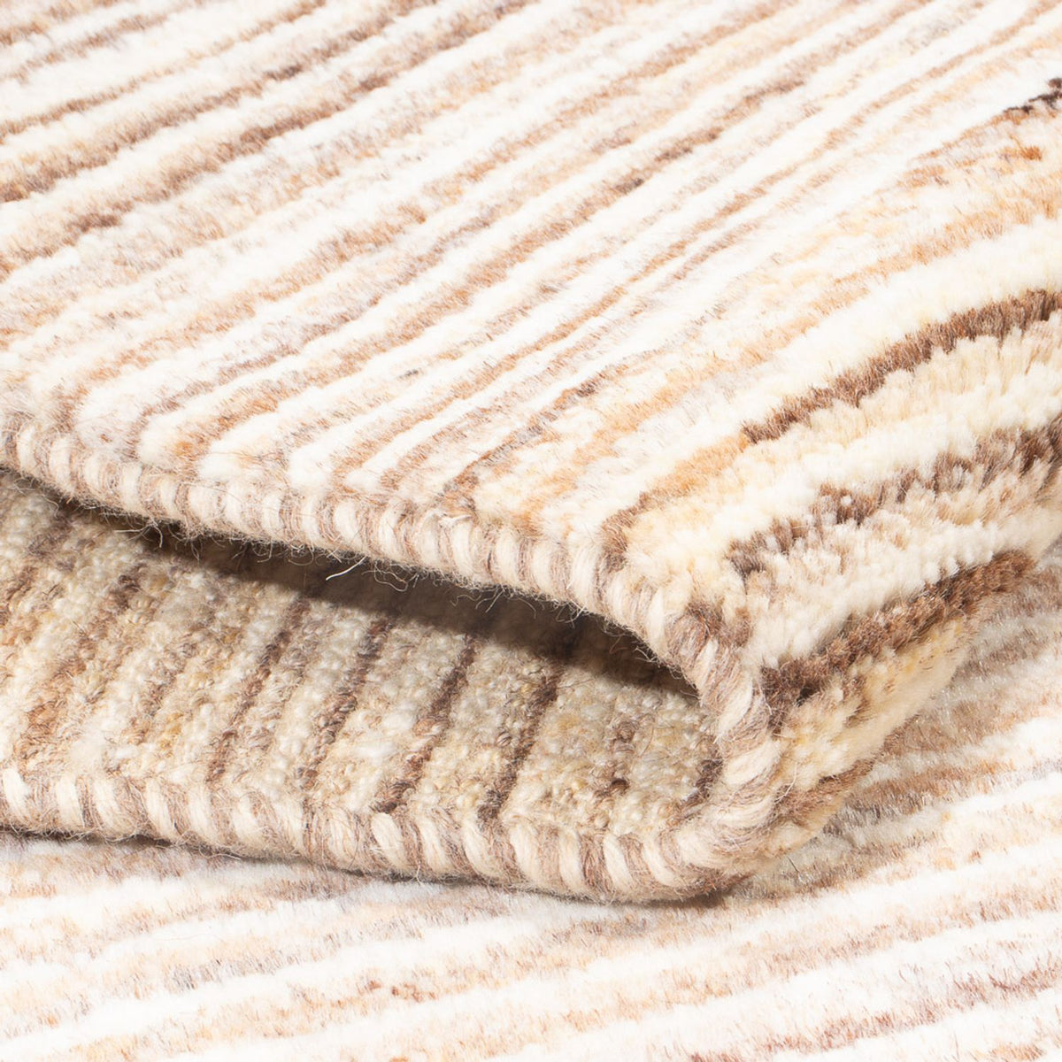 Tapis Gabbeh - Persan - 142 x 98 cm - beige clair