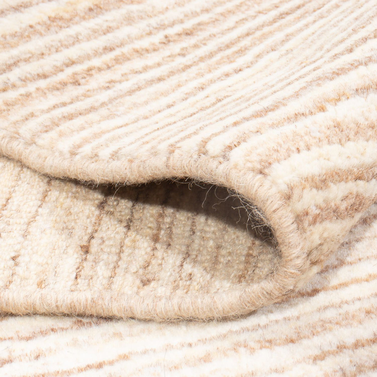 Tapis Gabbeh - Persan - 142 x 95 cm - beige clair