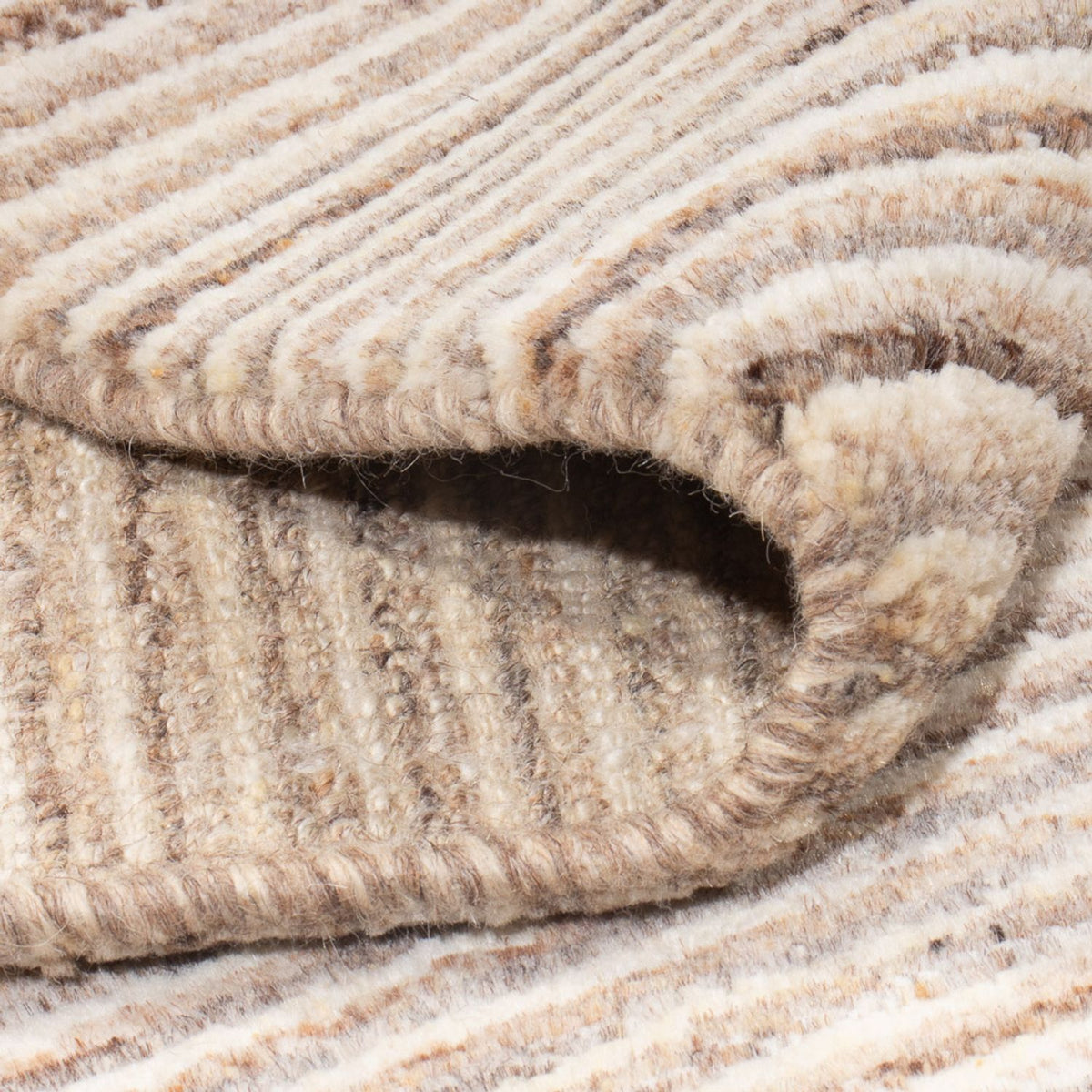 Tapis Gabbeh - Persan - 292 x 211 cm - marron clair