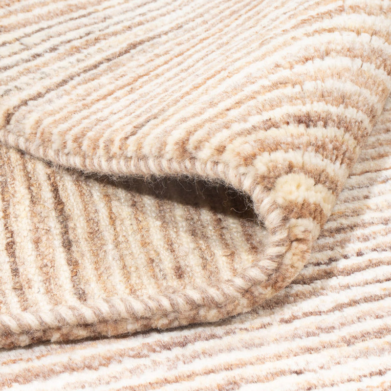 Tapis Gabbeh - Persan - 244 x 194 cm - marron clair