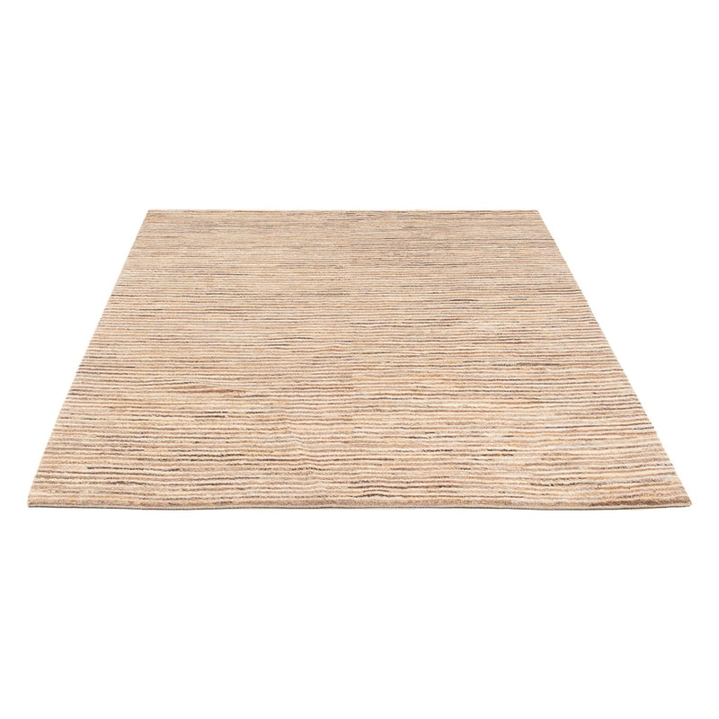 Tapis Gabbeh - Persan - 193 x 143 cm - marron clair