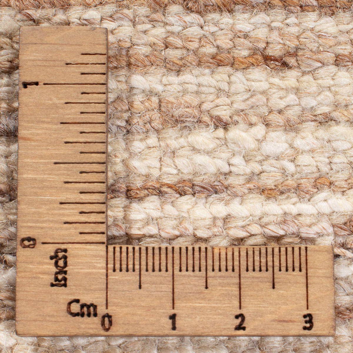 Tapis Gabbeh - Persan - 205 x 150 cm - marron clair