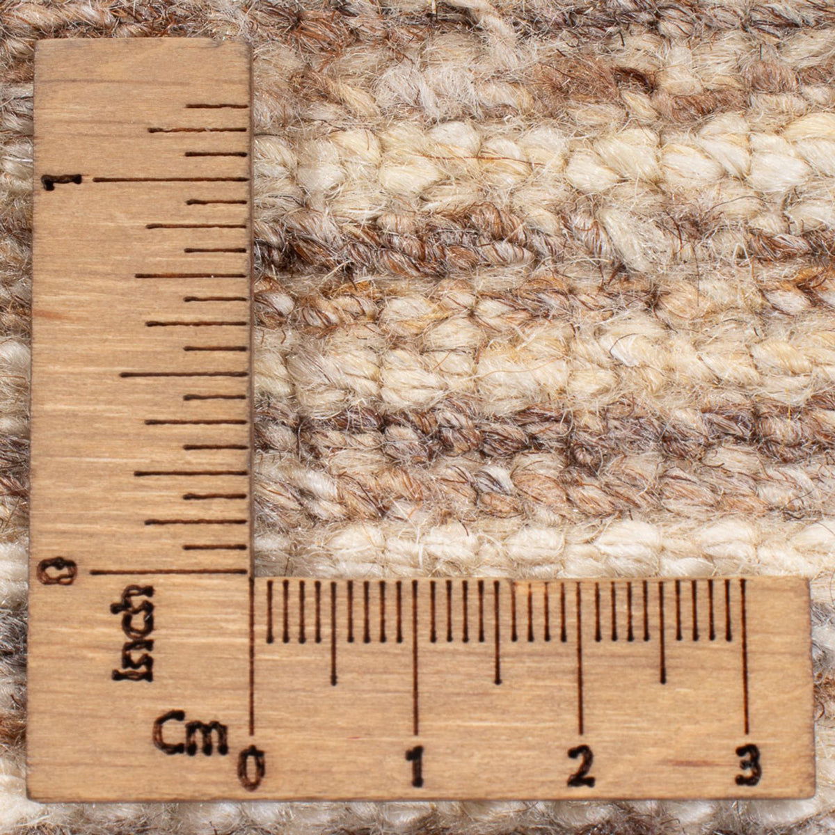 Tapis Gabbeh - Persan - 193 x 147 cm - marron clair