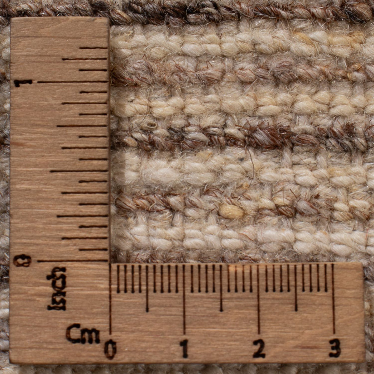 Tapis Gabbeh - Persan - 92 x 60 cm - beige foncé