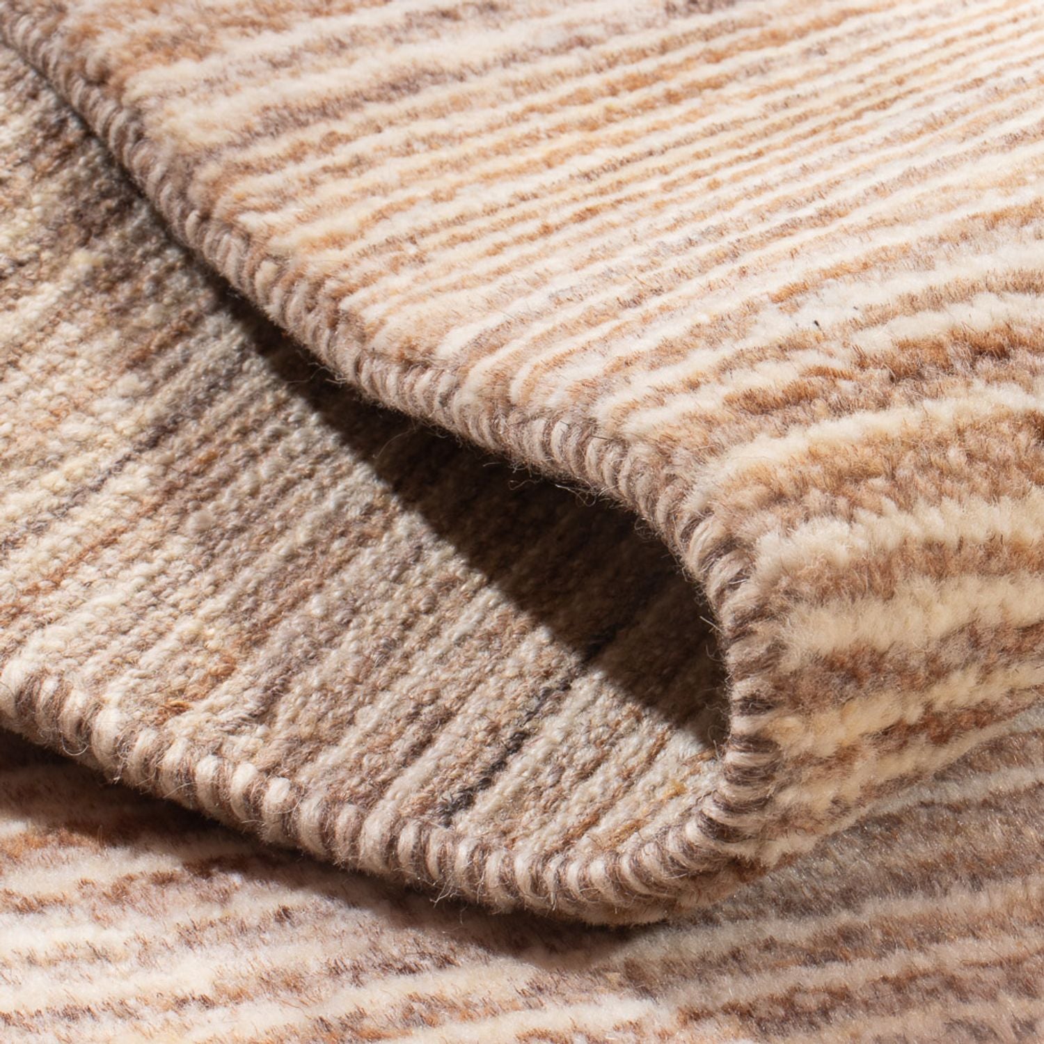 Tapis Gabbeh - Persan - 90 x 61 cm - beige foncé