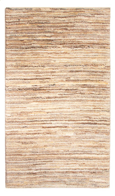 Tapis Gabbeh - Persan - 95 x 57 cm - beige foncé