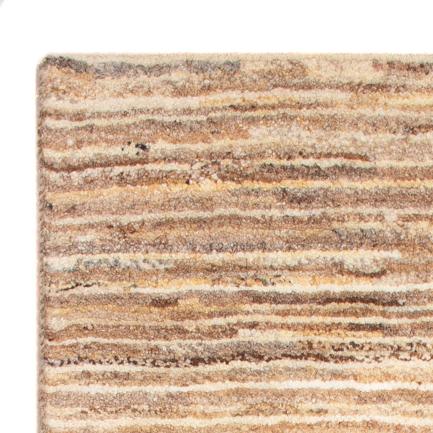 Tapis Gabbeh - Persan - 95 x 57 cm - beige foncé