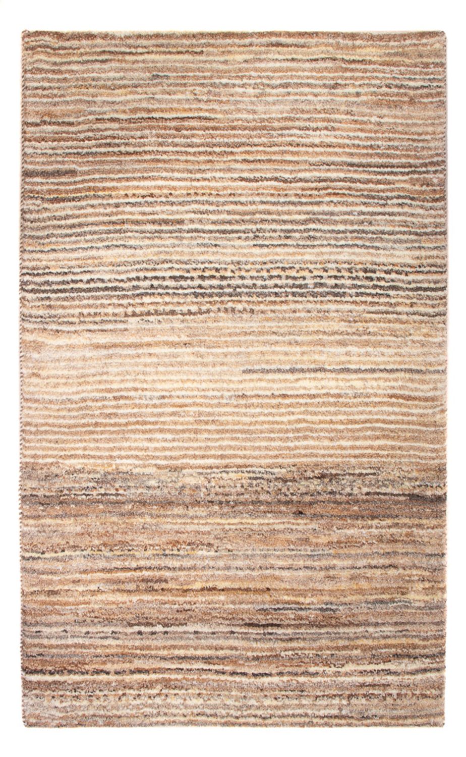 Tapis Gabbeh - Persan - 96 x 61 cm - beige foncé
