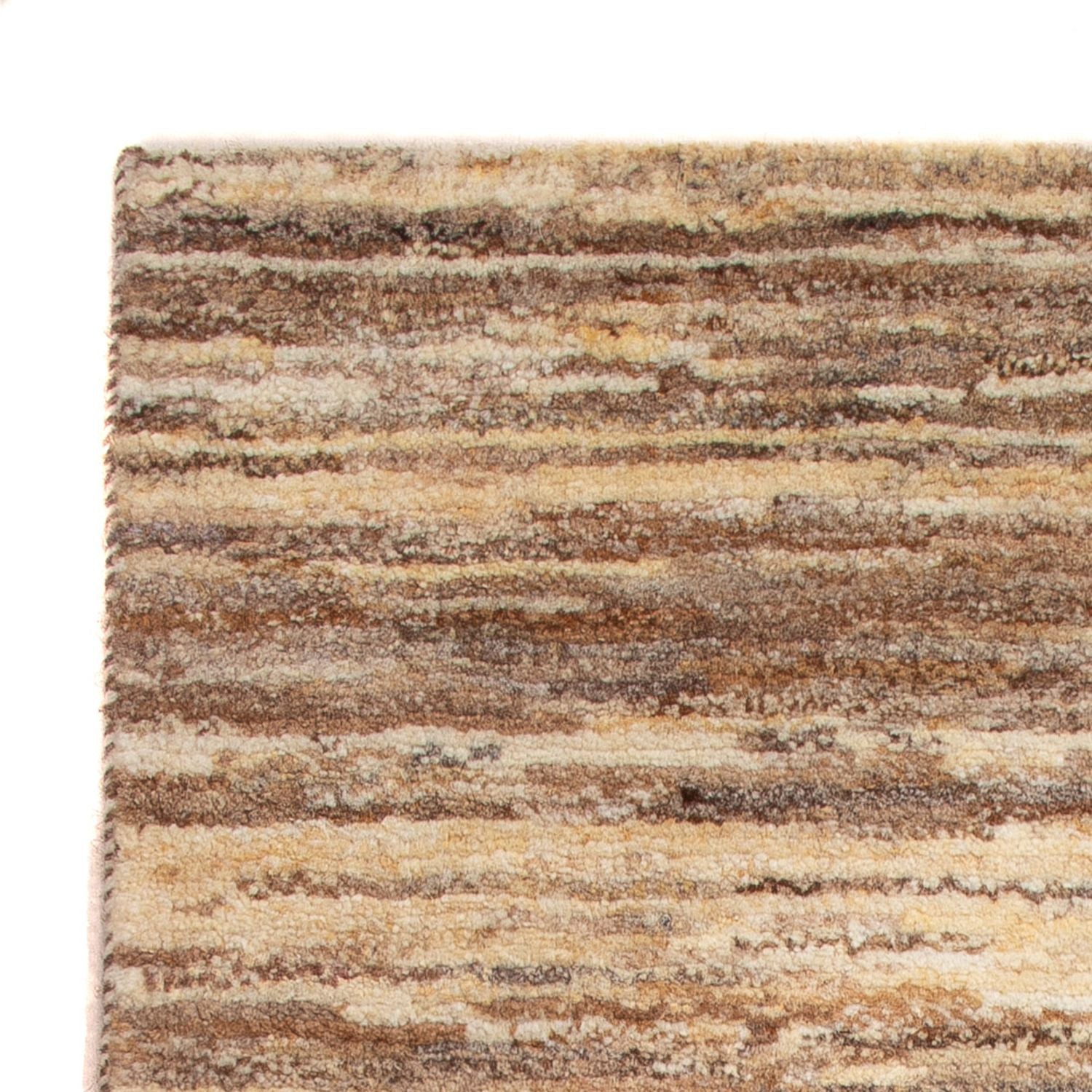 Tapis Gabbeh - Persan - 95 x 62 cm - beige foncé