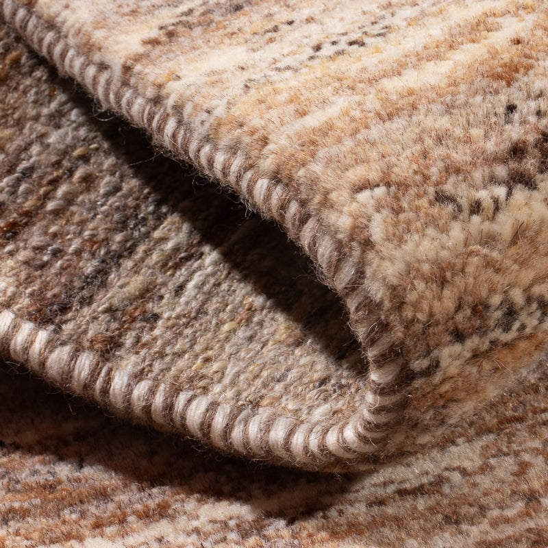 Tapis Gabbeh - Persan - 90 x 58 cm - beige foncé