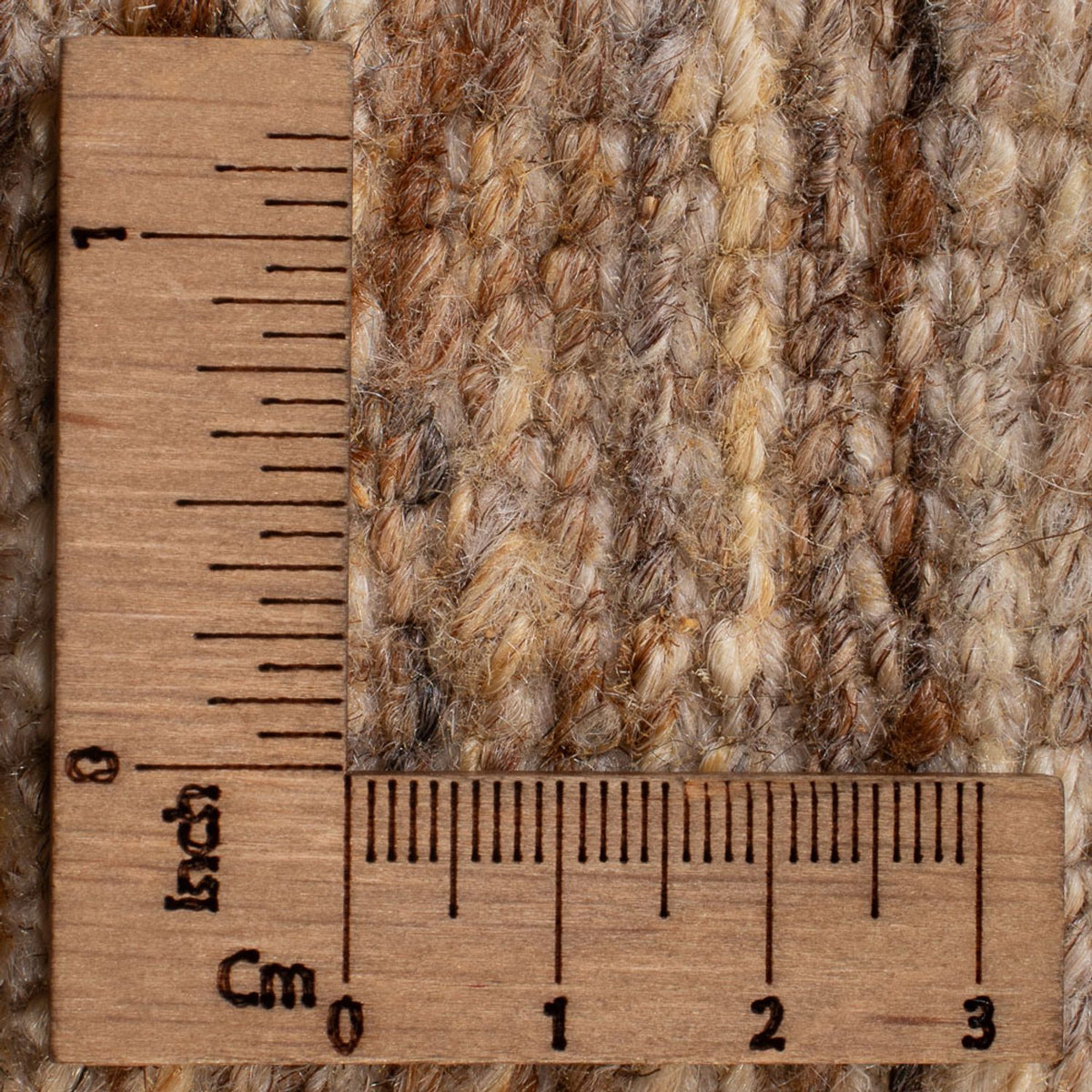 Tapis Gabbeh - Persan - 90 x 58 cm - beige foncé