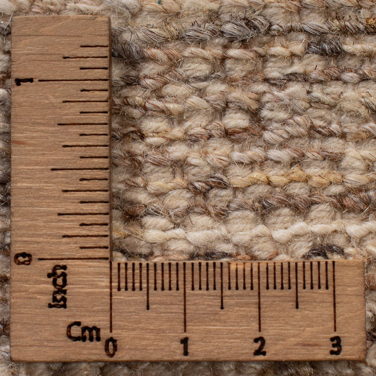 Tapis Gabbeh - Persan - 89 x 60 cm - beige foncé