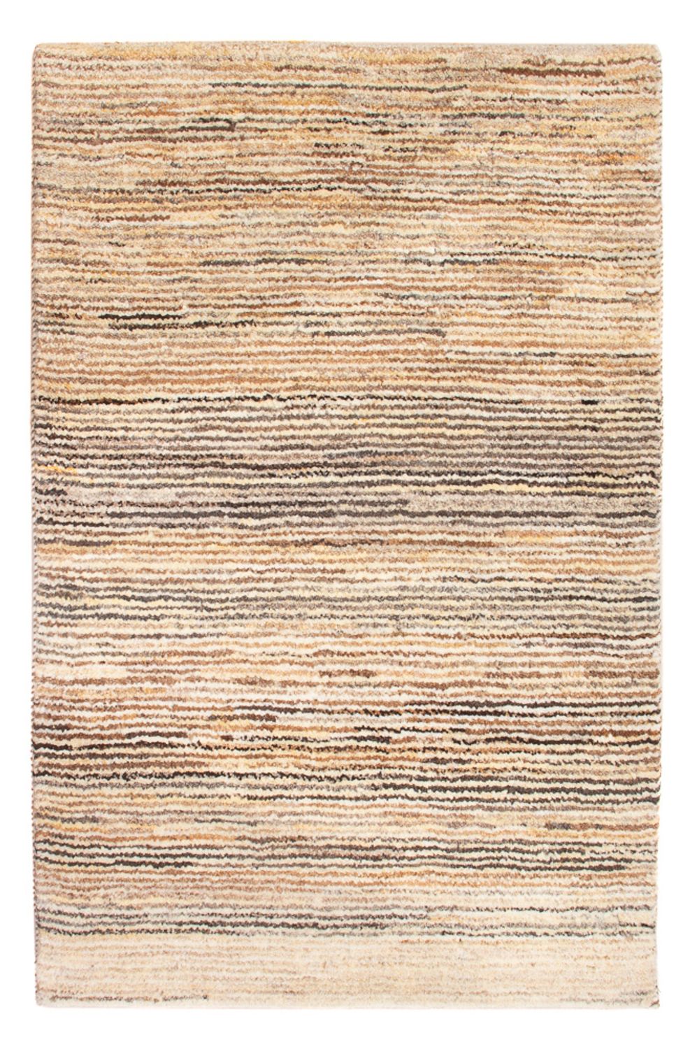 Tapis Gabbeh - Persan - 91 x 60 cm - beige foncé