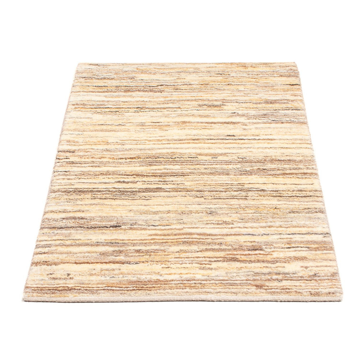 Tapis Gabbeh - Persan - 96 x 57 cm - beige foncé