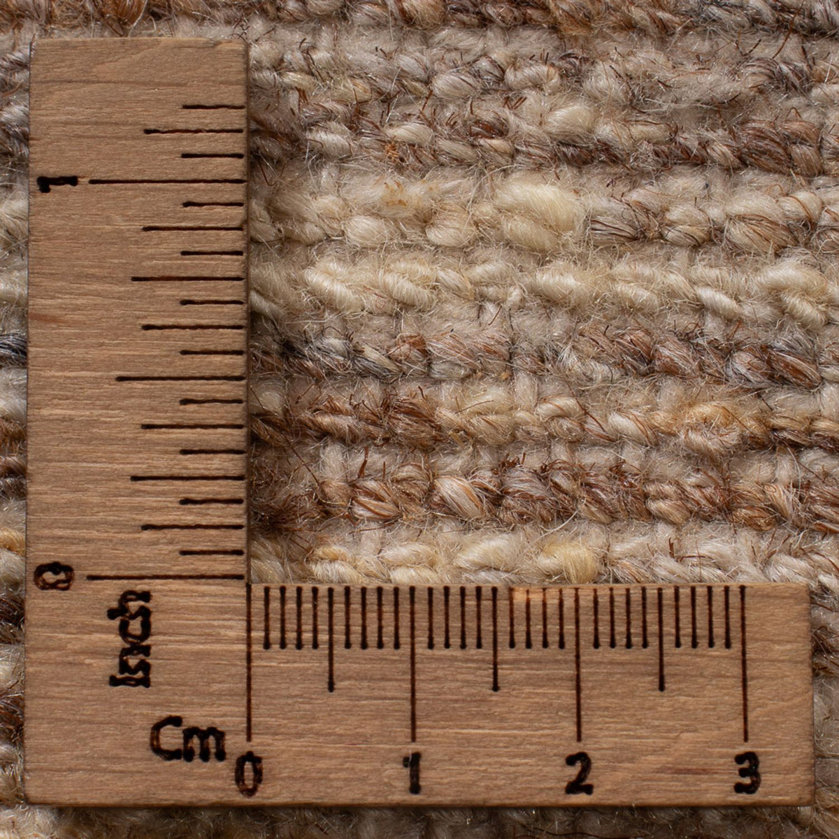 Tapis Gabbeh - Persan - 96 x 57 cm - beige foncé