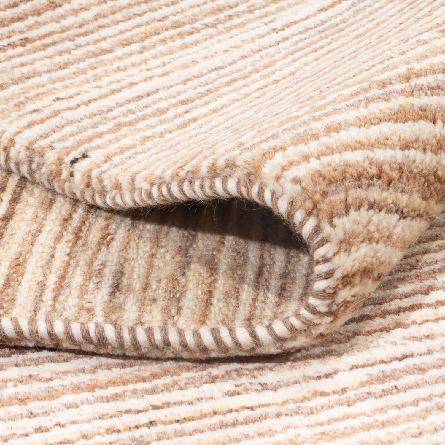 Tapis Gabbeh - Persan - 197 x 147 cm - beige clair