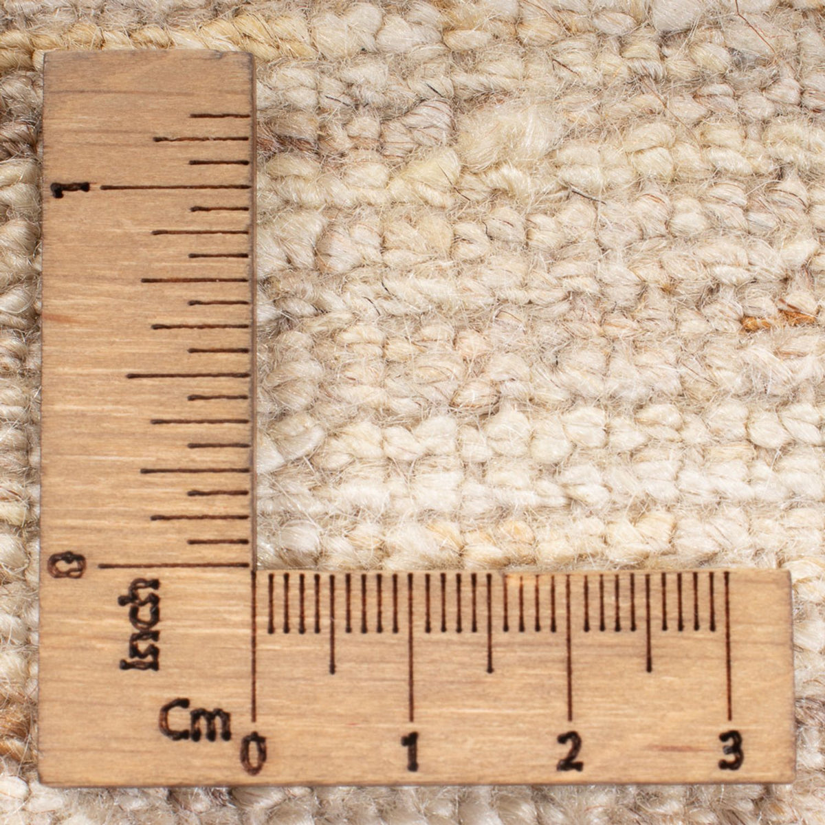 Tapis Gabbeh - Persan - 190 x 154 cm - beige clair