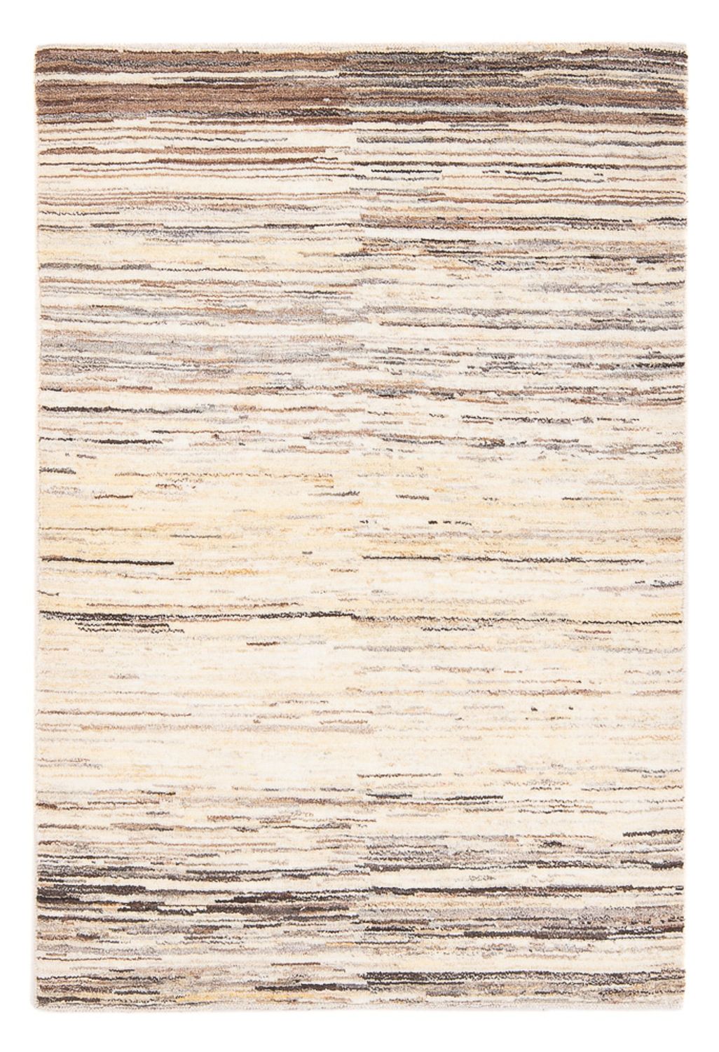 Tapis Gabbeh - Persan - 142 x 98 cm - beige clair
