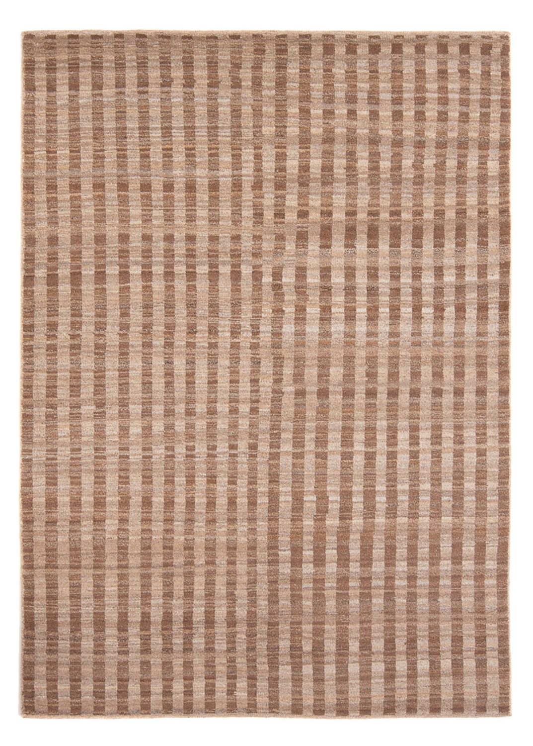 Tapis Gabbeh - Persan - 240 x 163 cm - marron clair