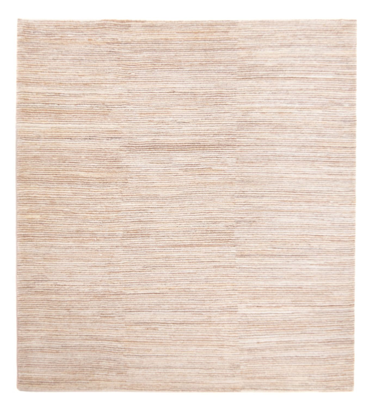 Tapis Gabbeh - Persan carré  - 212 x 205 cm - naturel