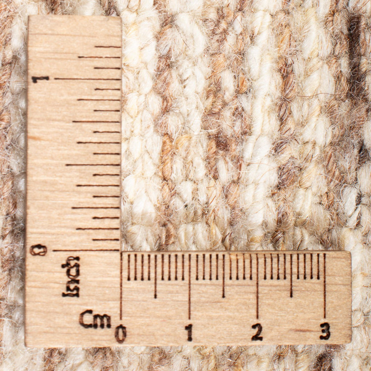 Tapis Gabbeh - Persan - 194 x 140 cm - beige foncé