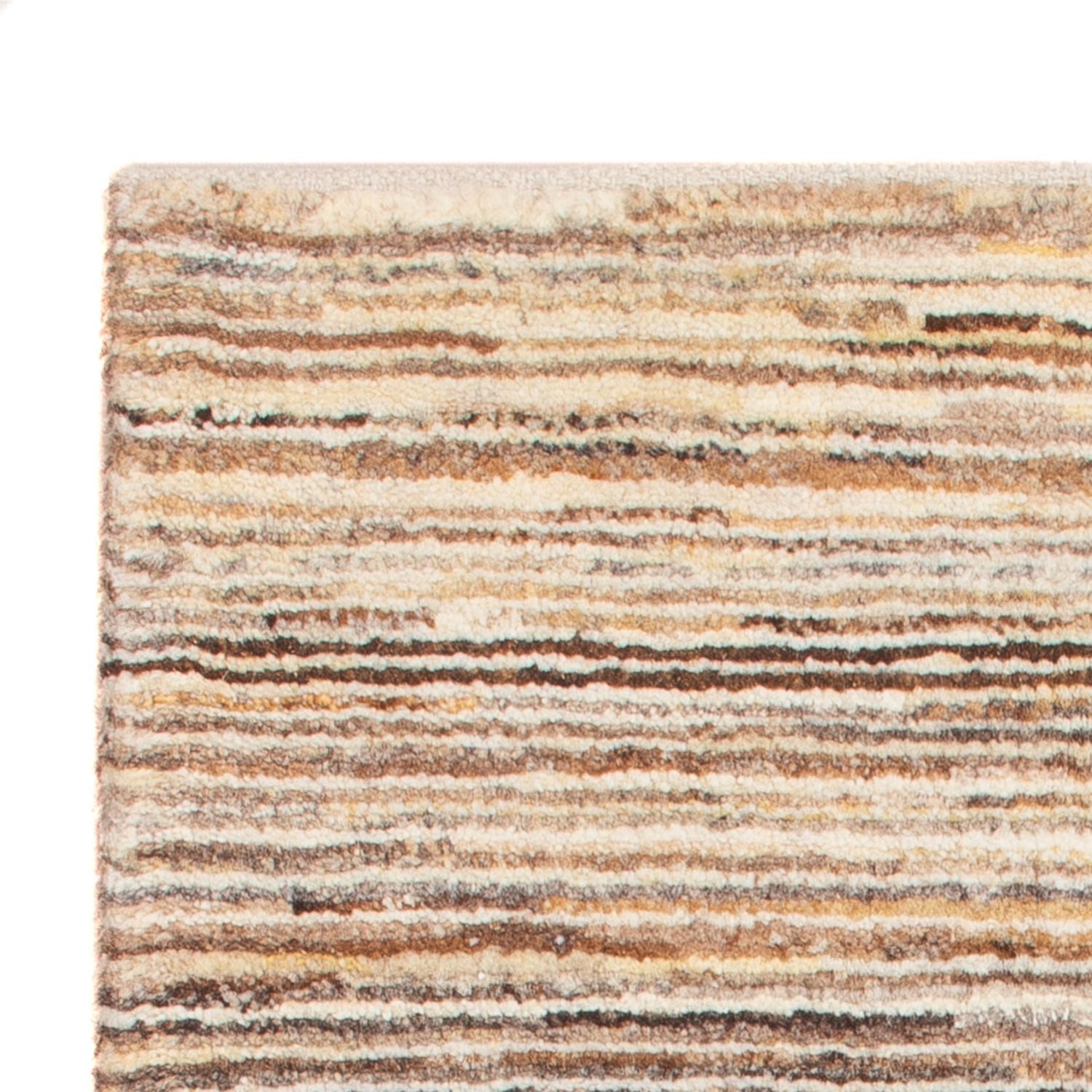 Tapis Gabbeh - Persan - 94 x 60 cm - beige foncé