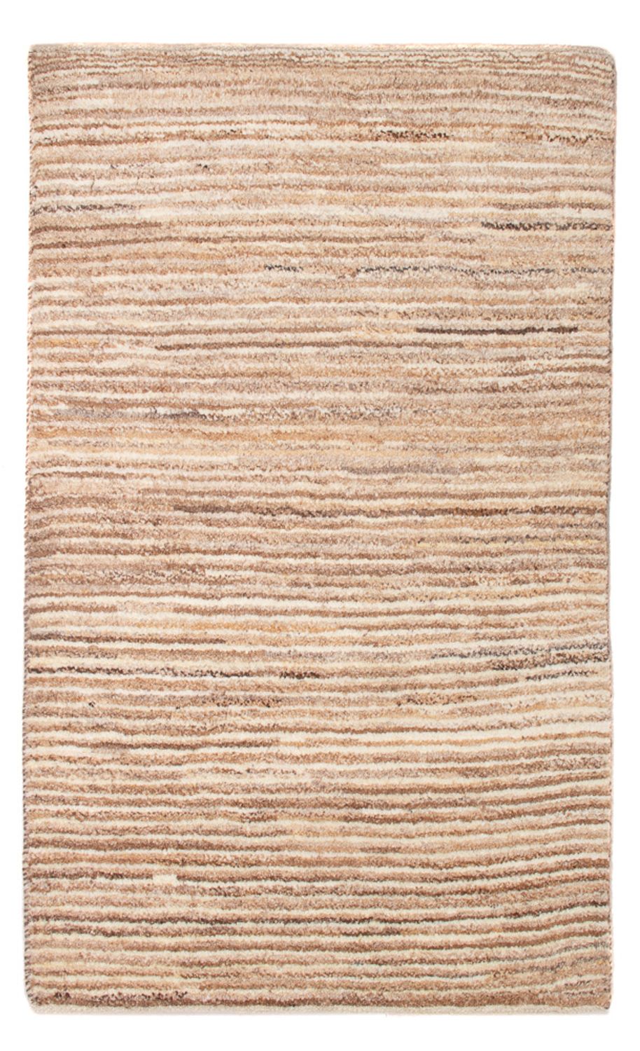 Tapis Gabbeh - Persan - 94 x 60 cm - beige foncé