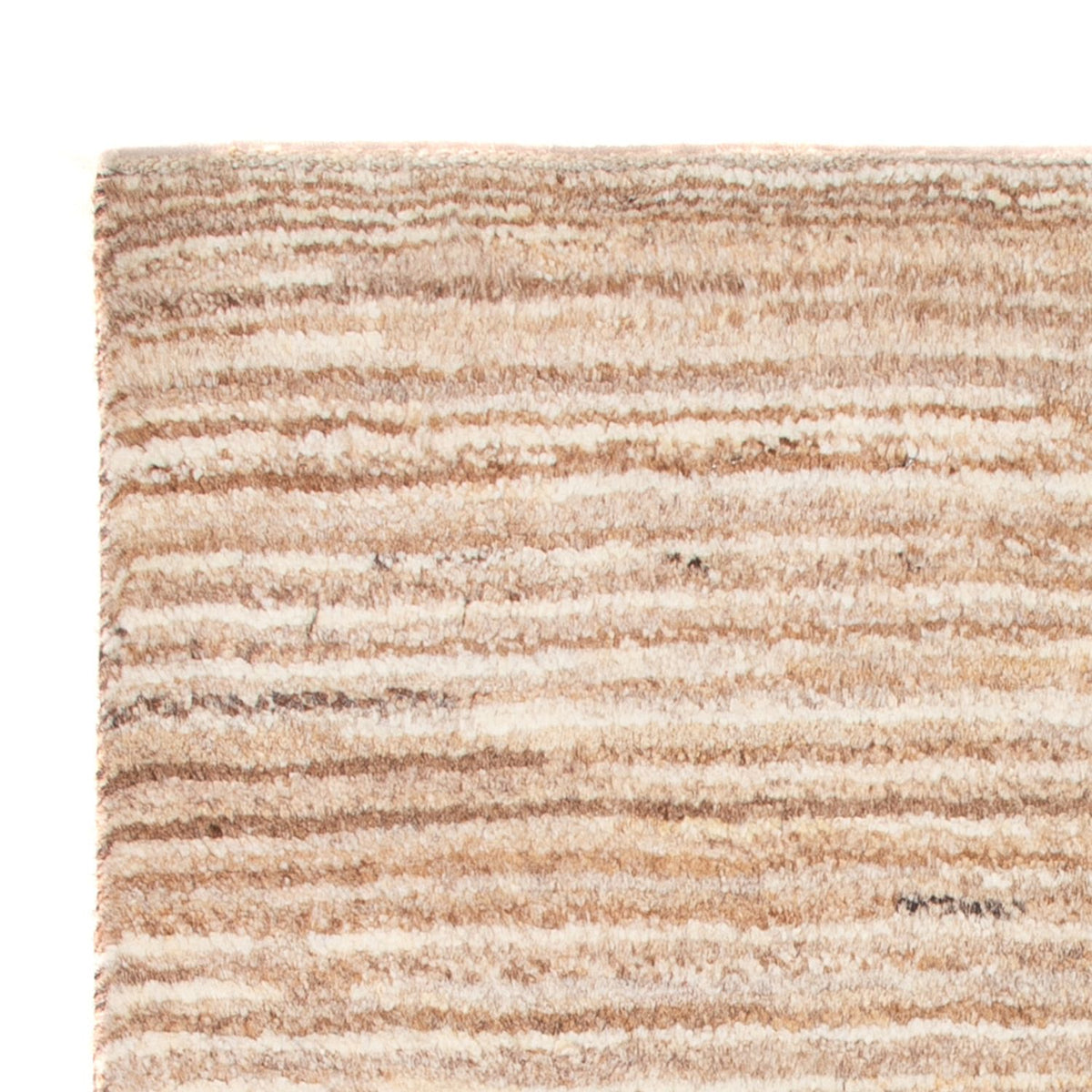 Tapis Gabbeh - Persan - 94 x 60 cm - beige foncé