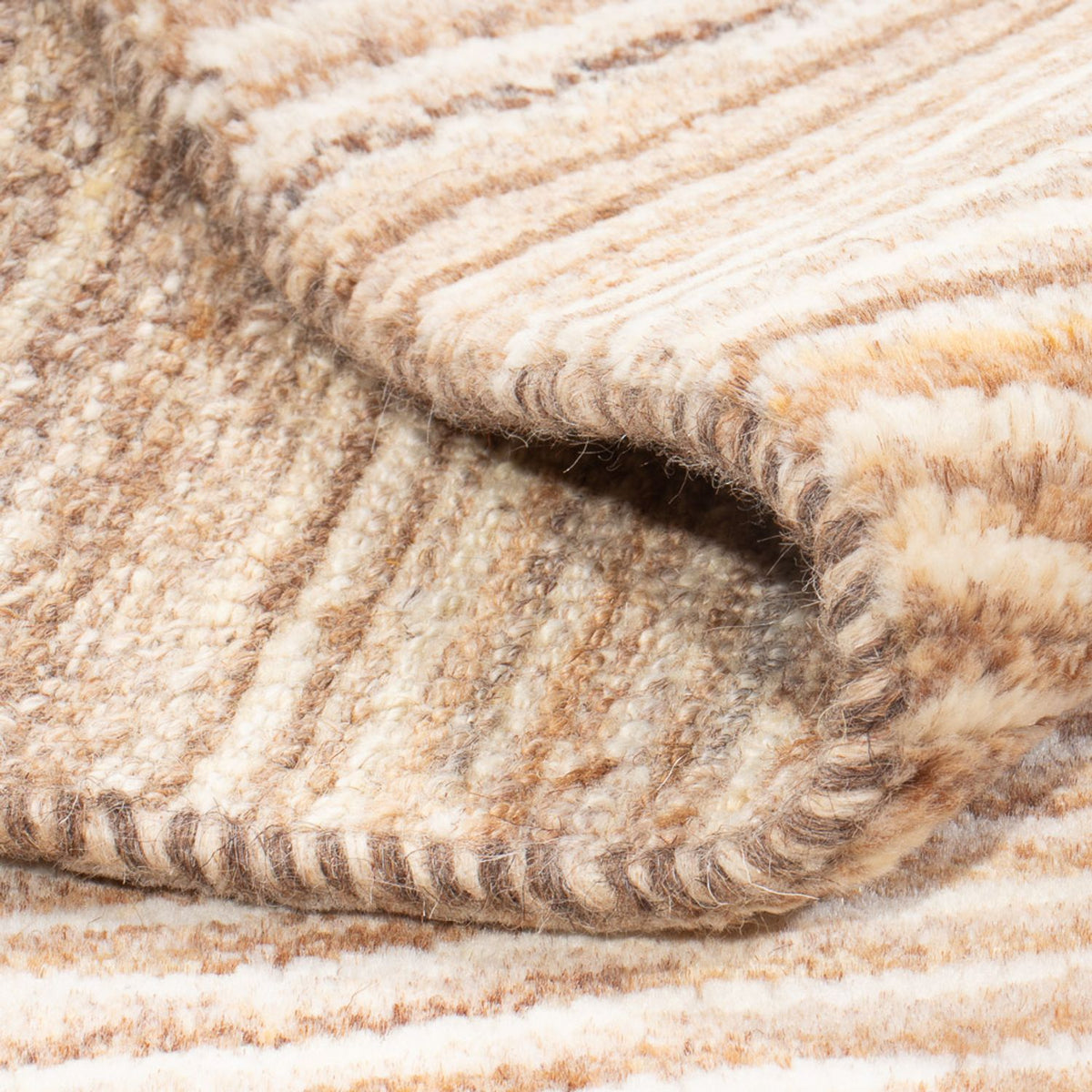 Tapis Gabbeh - Persan - 94 x 60 cm - beige foncé