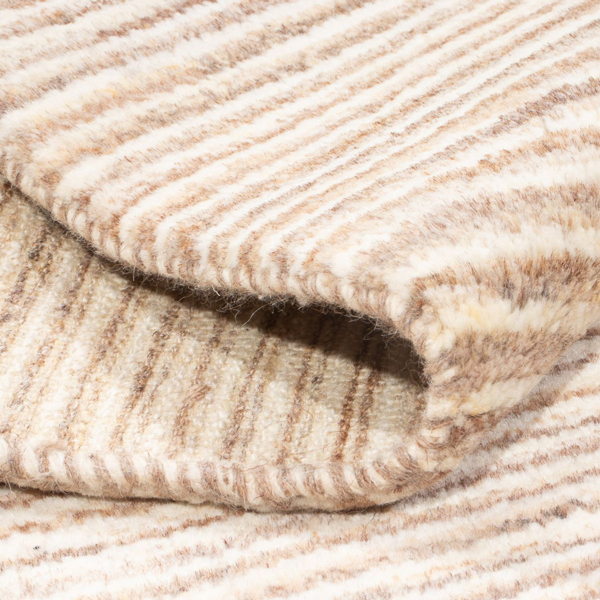 Tapis Gabbeh - Persan - 95 x 60 cm - beige clair