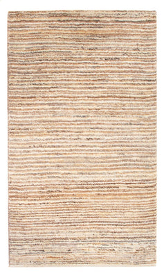 Tapis Gabbeh - Persan - 94 x 59 cm - beige foncé