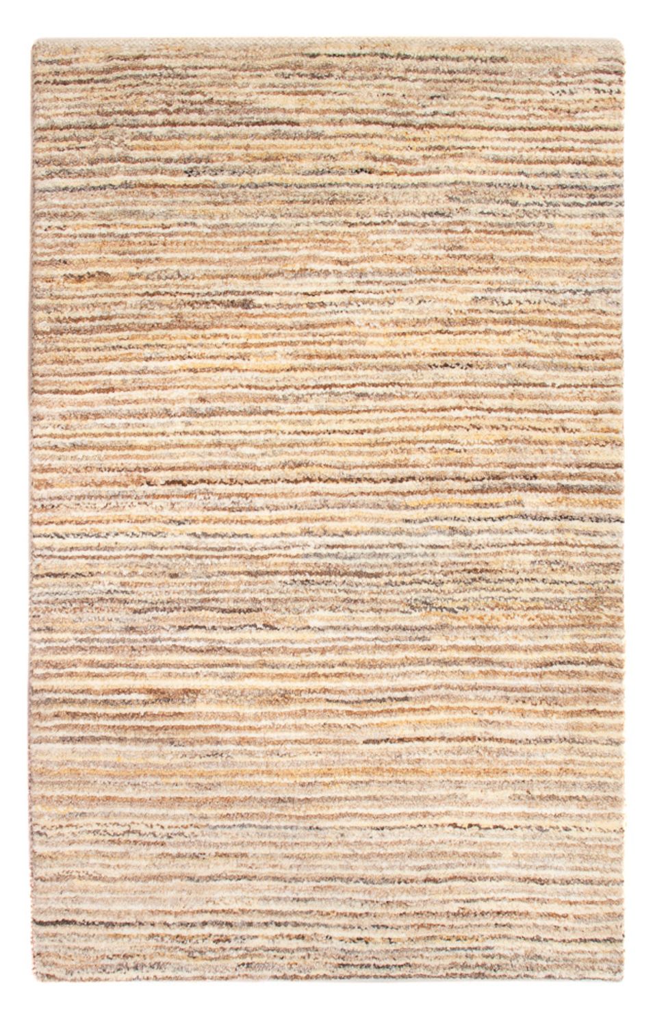 Tapis Gabbeh - Persan - 93 x 60 cm - beige foncé