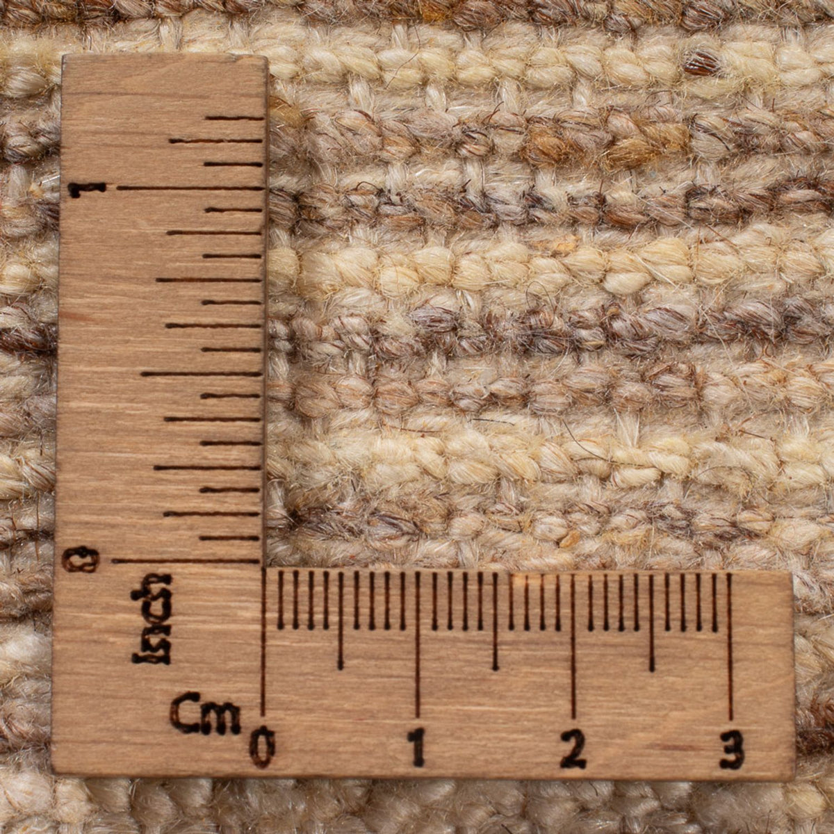 Tapis Gabbeh - Persan - 97 x 57 cm - beige foncé