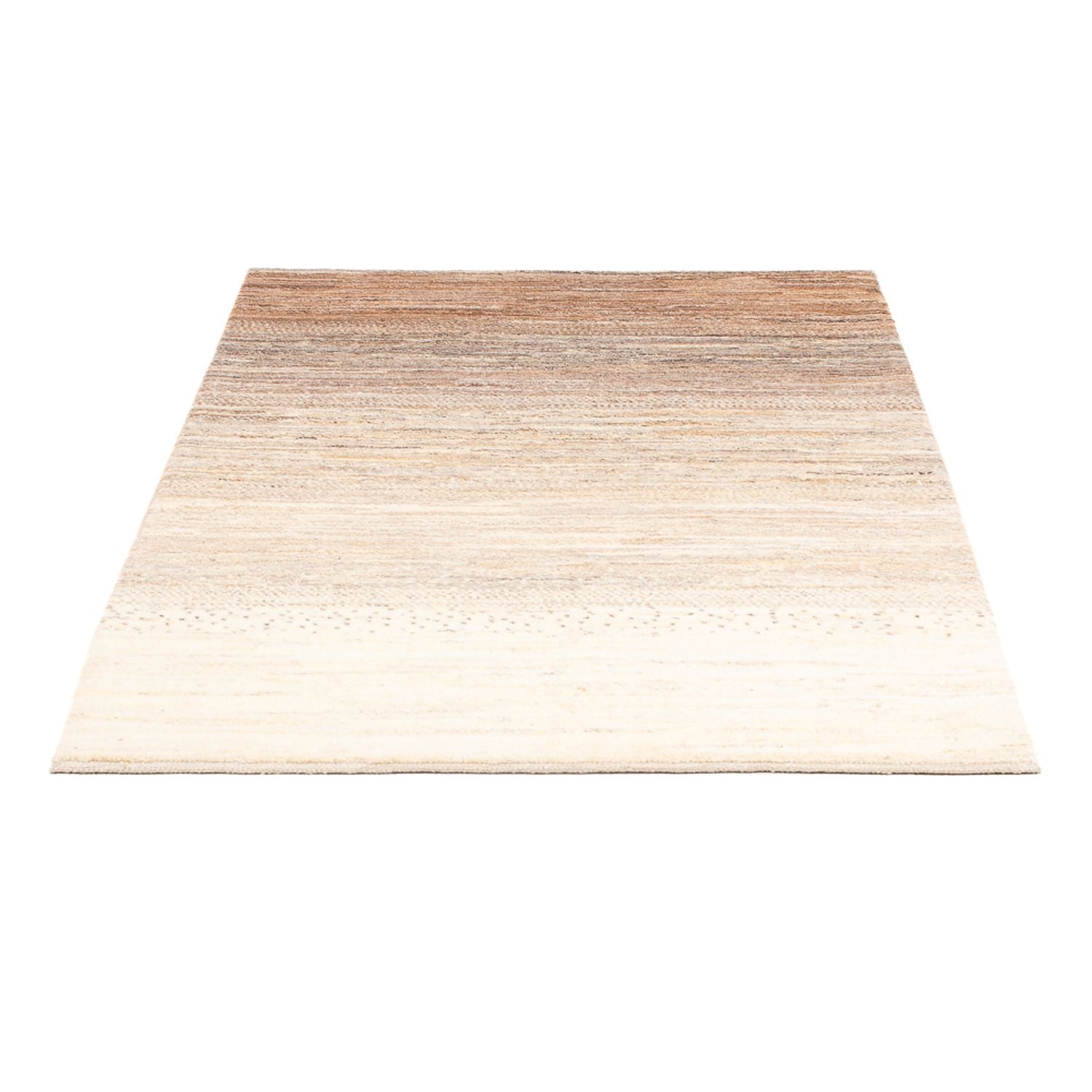 Tapis Gabbeh - Persan - 145 x 100 cm - beige foncé